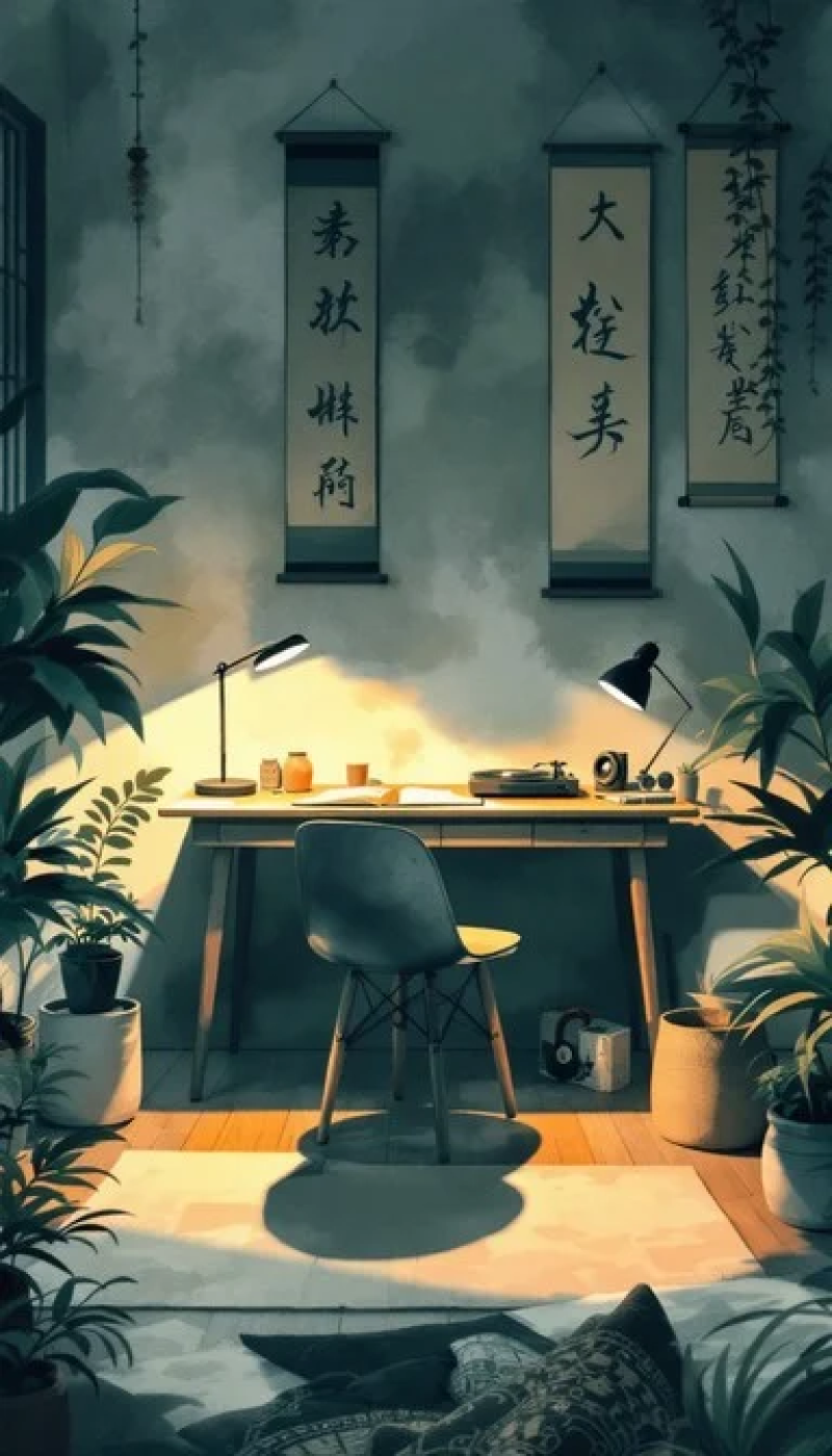 Peaceful Study Haven