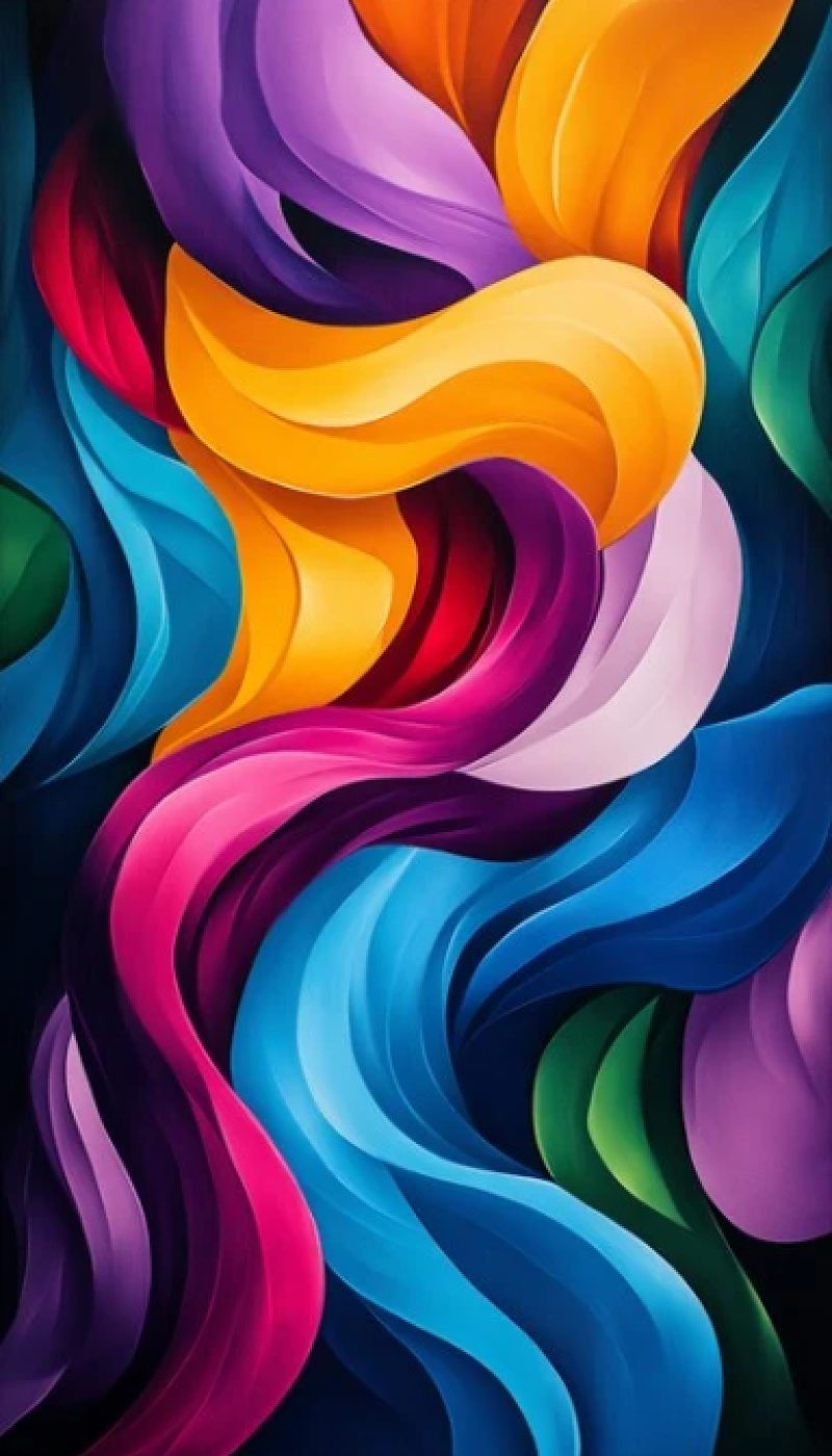 Colorful Abstract Swirls