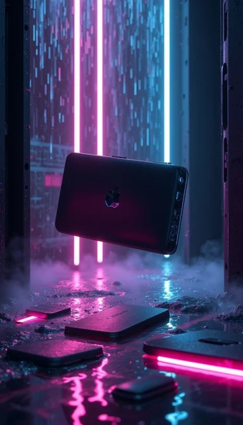 Neon Tech Levitation