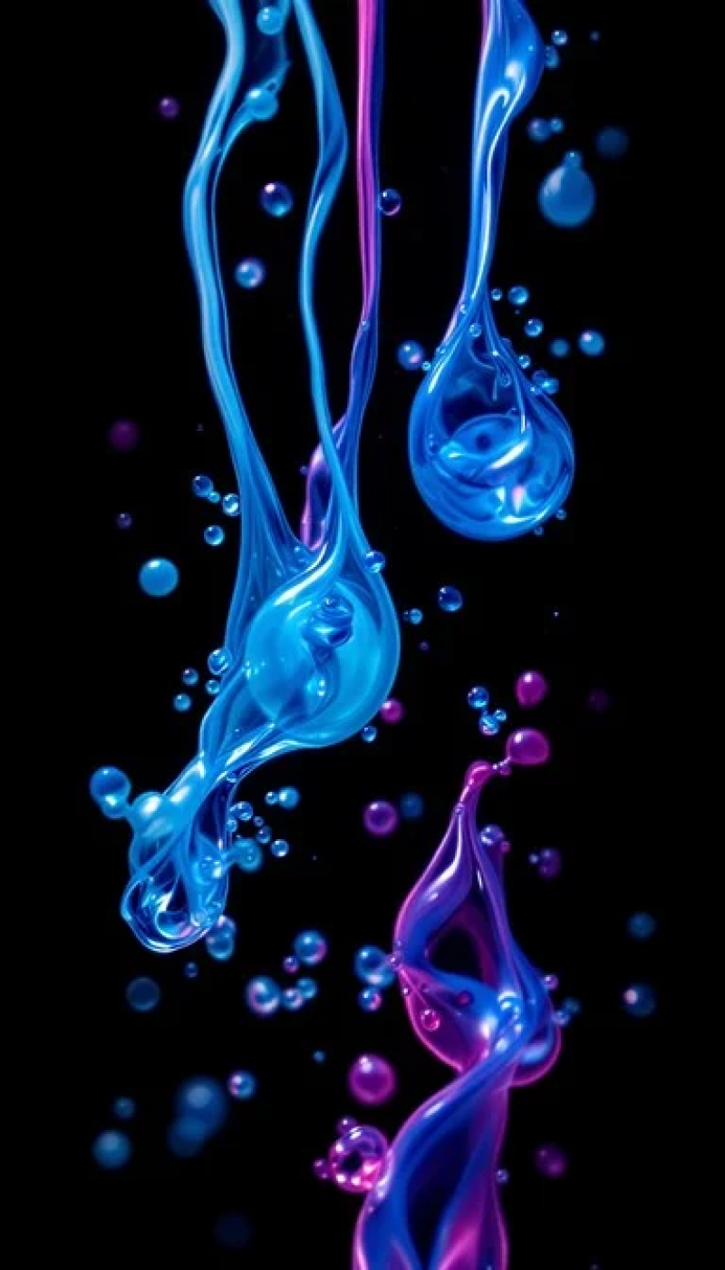 Luminous Liquid Dance
