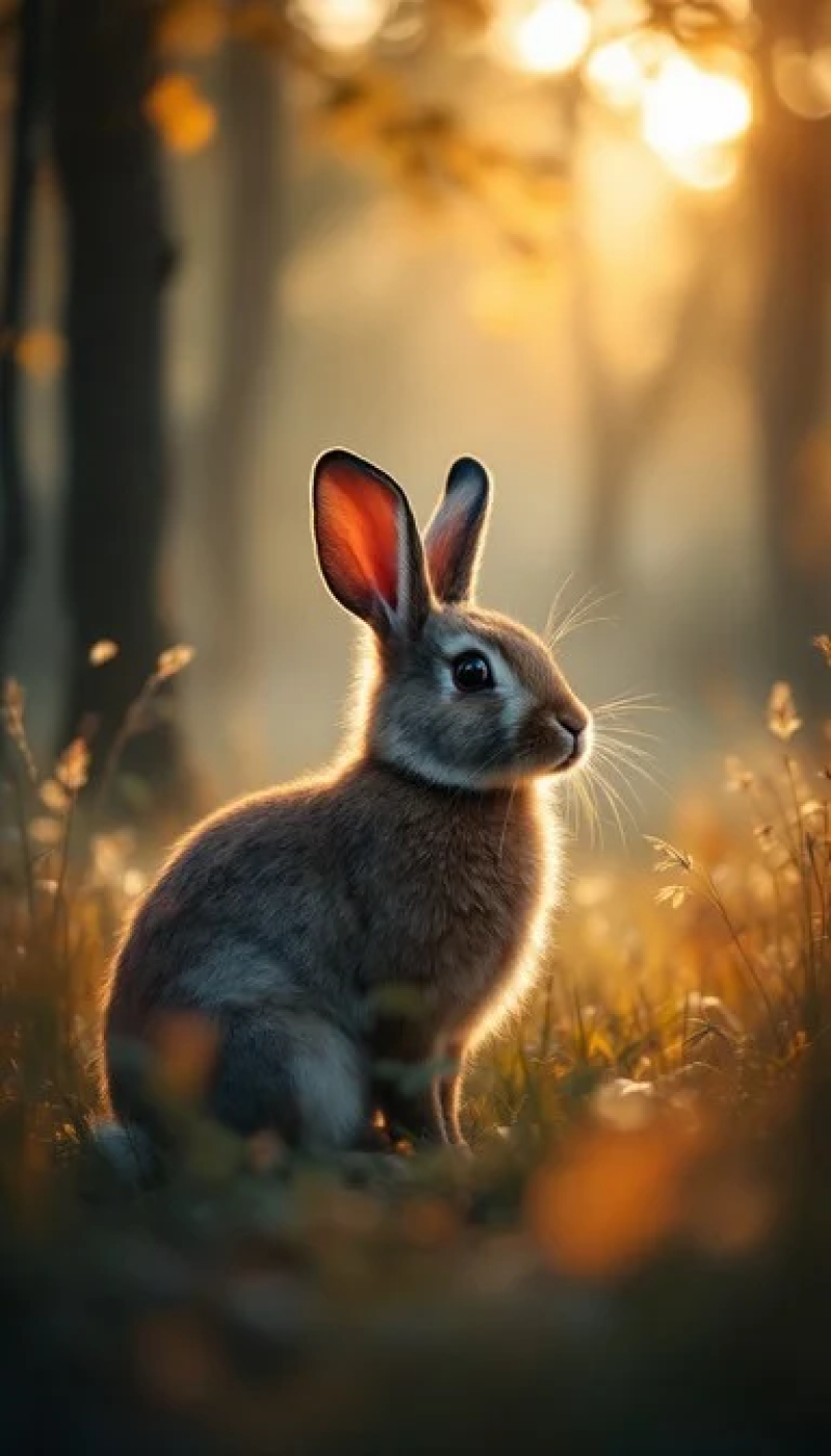 Golden Hour Bunny