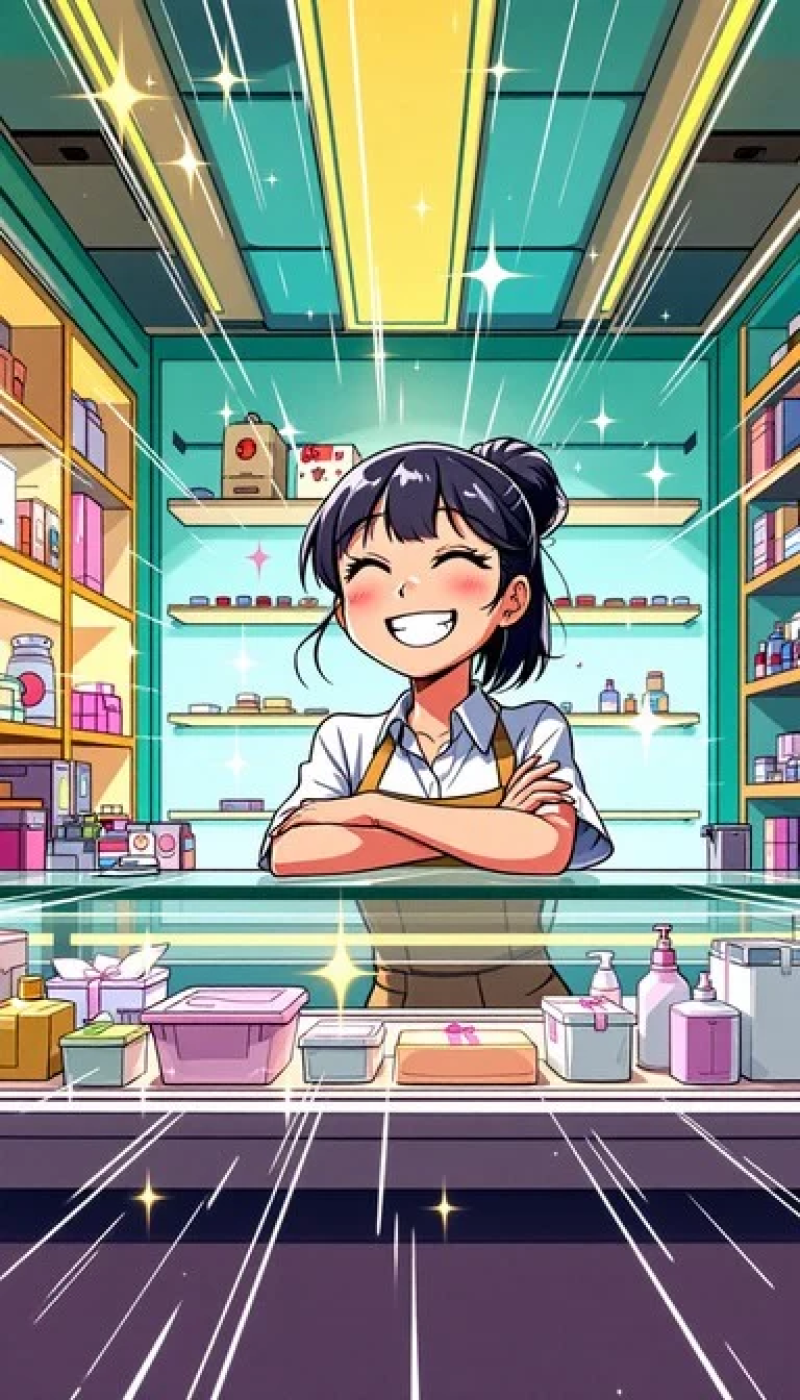 Cheerful Manga Shop