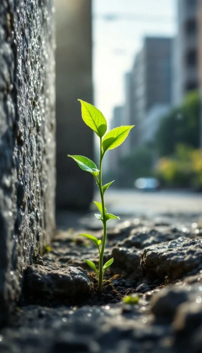 Nature Breaks Through