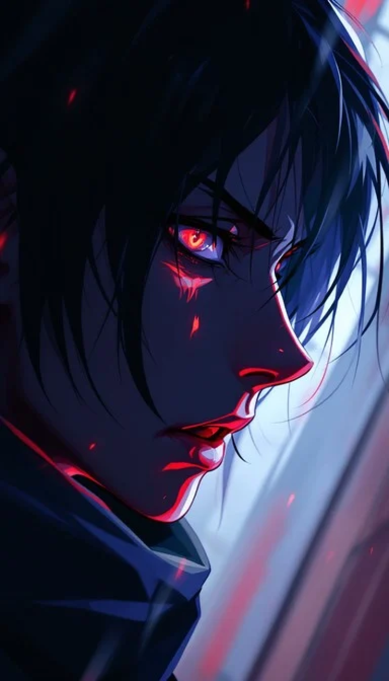 Dramatic Anime Portrait