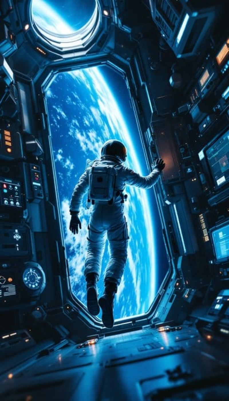 Astronaut's Space Journey