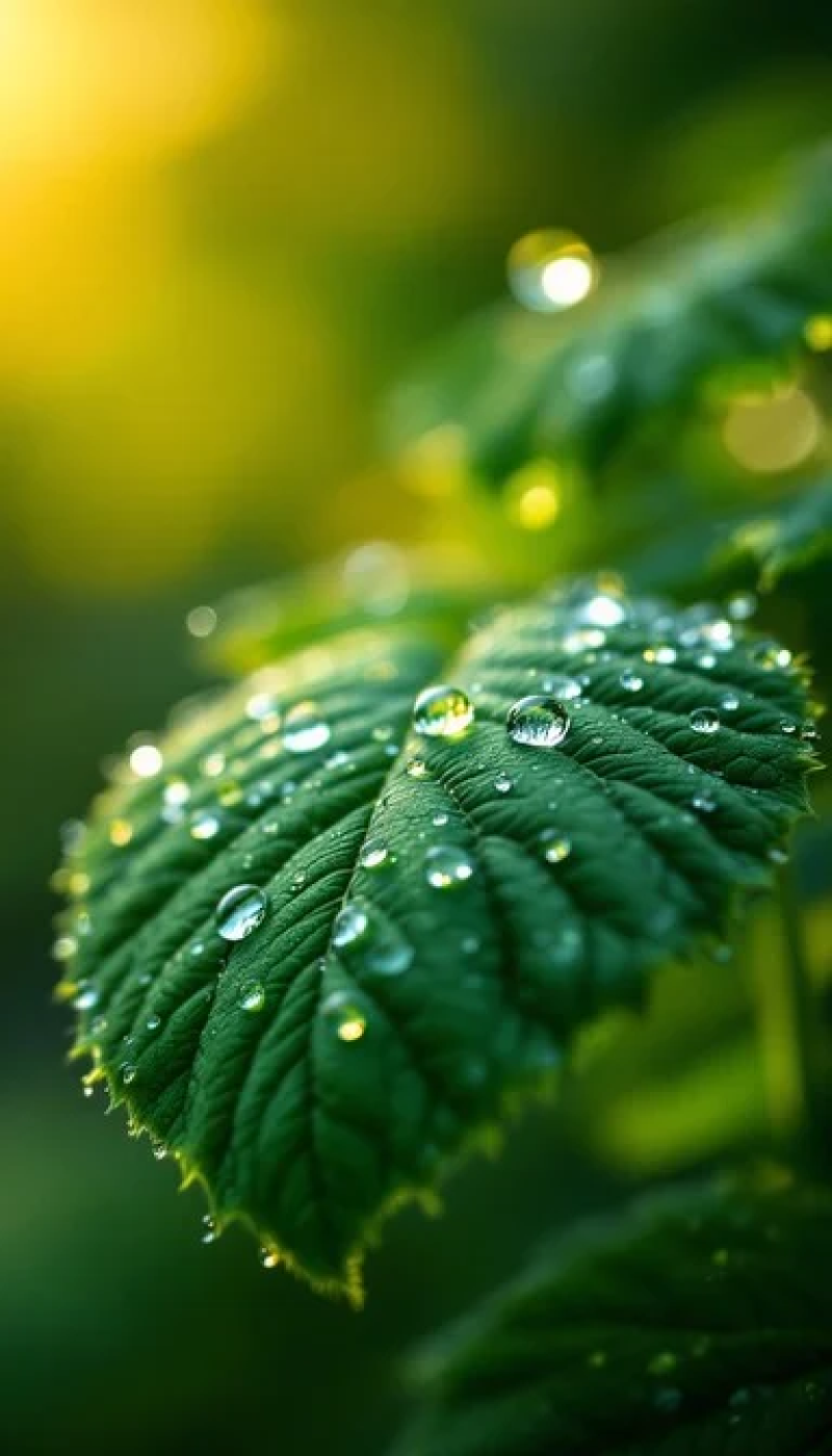 Dewy Leaf Magic