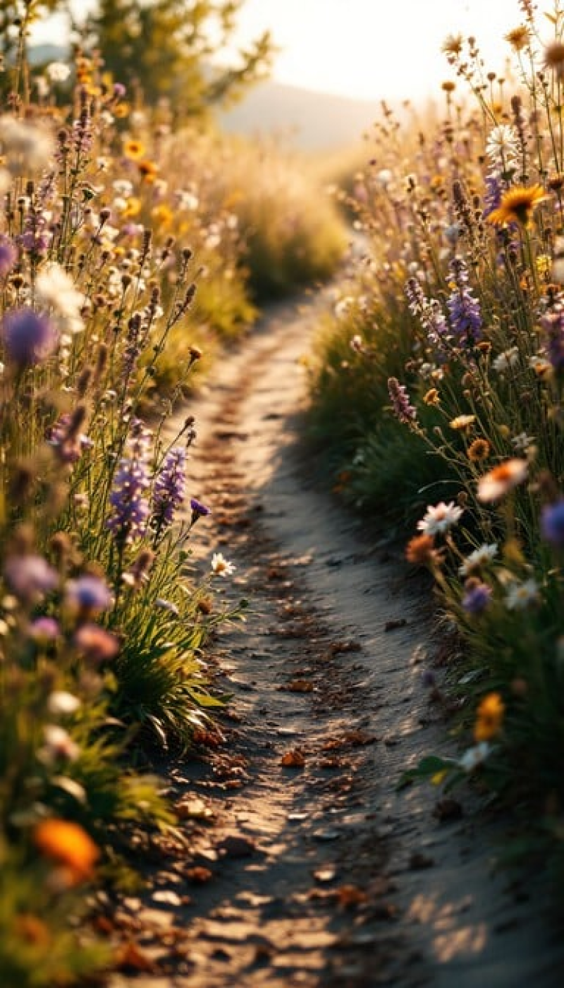 Wildflower Path Glows