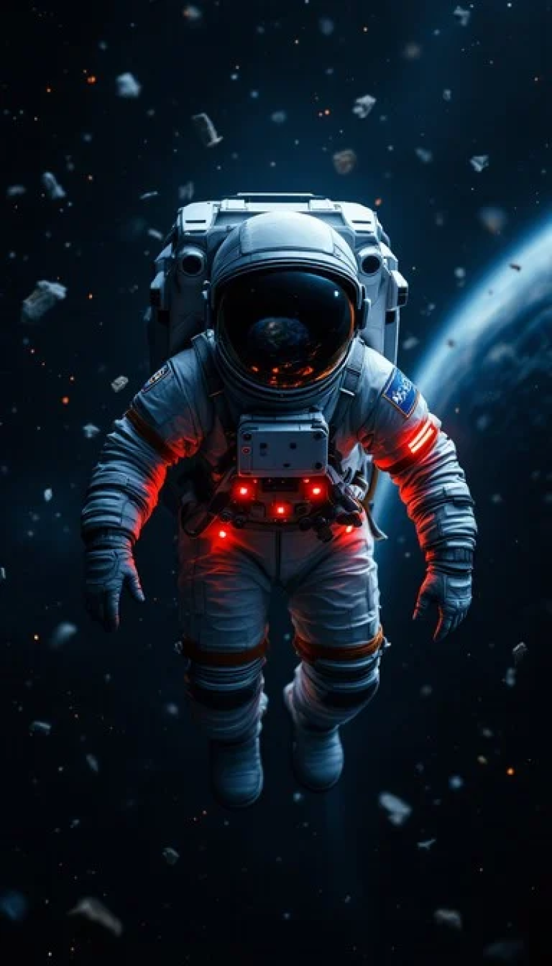 Solitary Space Explorer