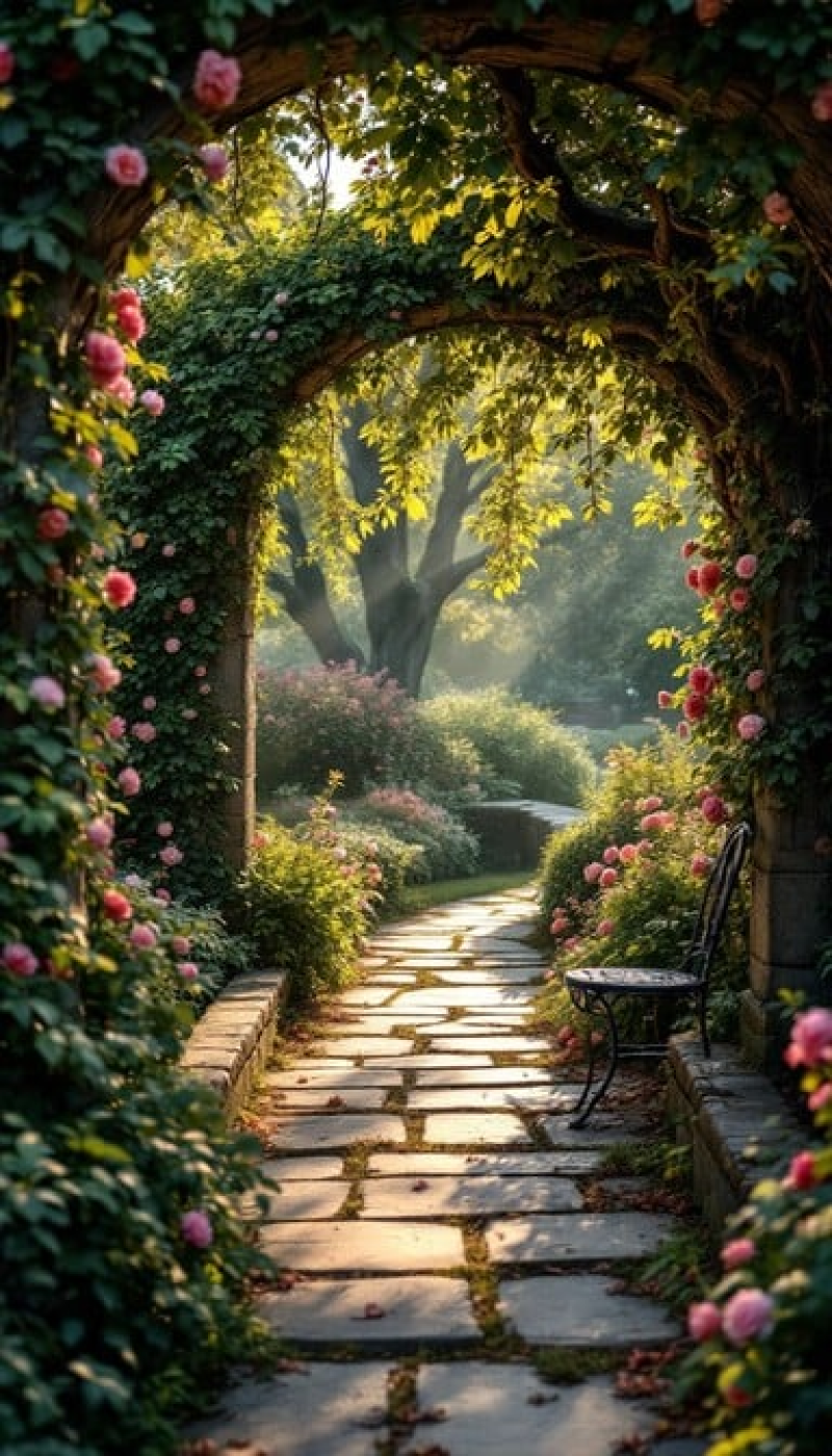 Enchanted Garden Path
