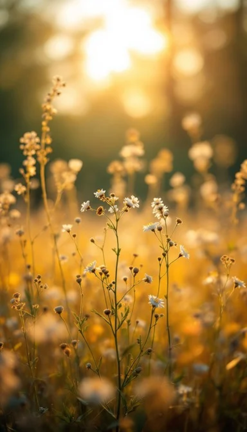 Golden Wildflower Magic