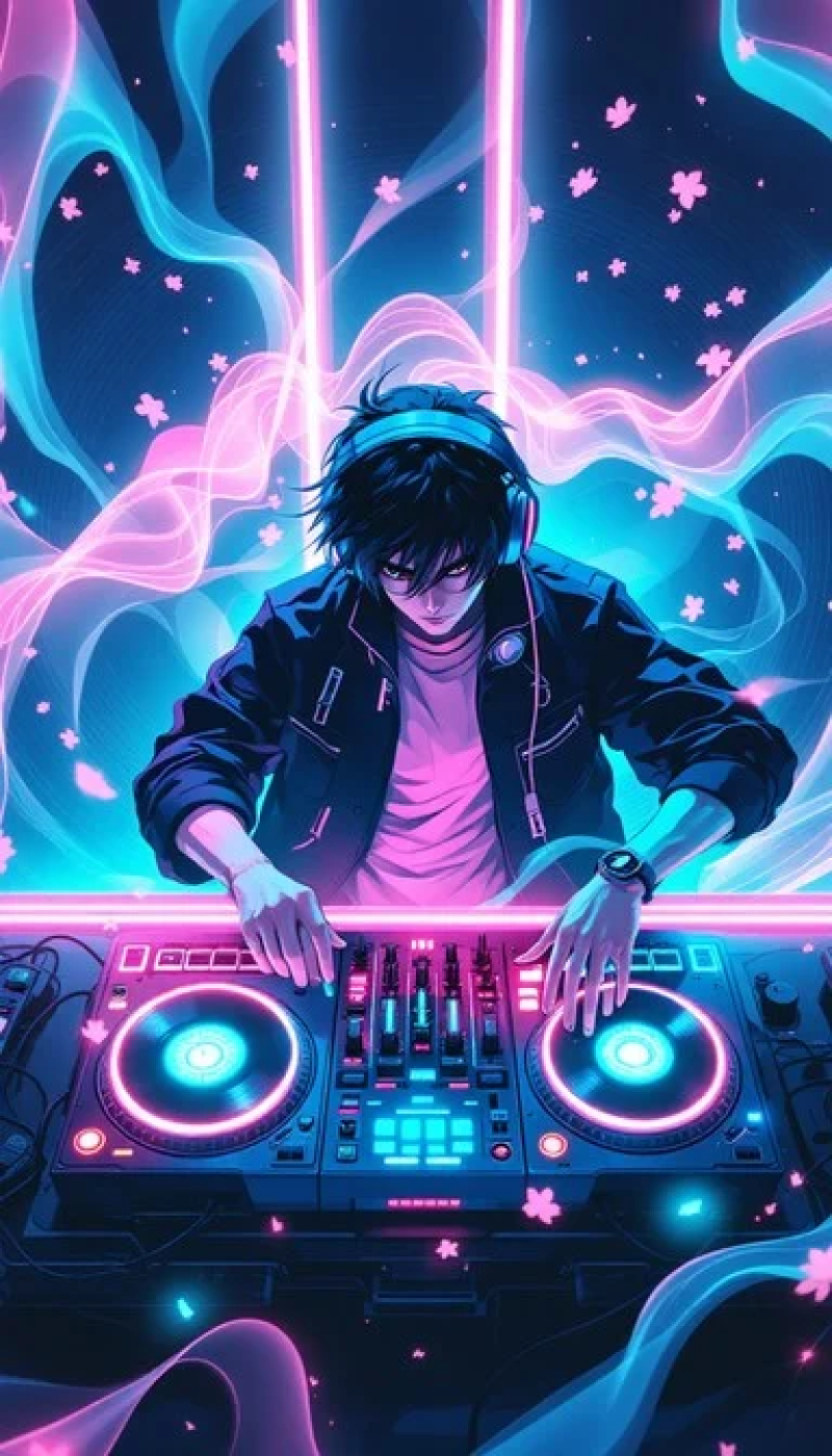 Neon DJ Vibes