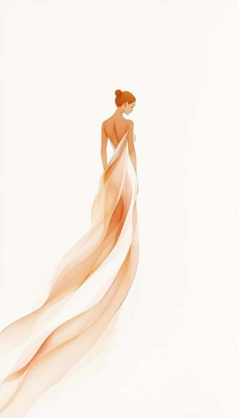 Flowing Sienna Grace