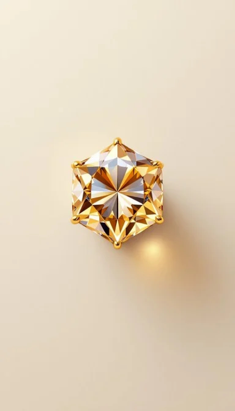 Geometric Golden Diamond