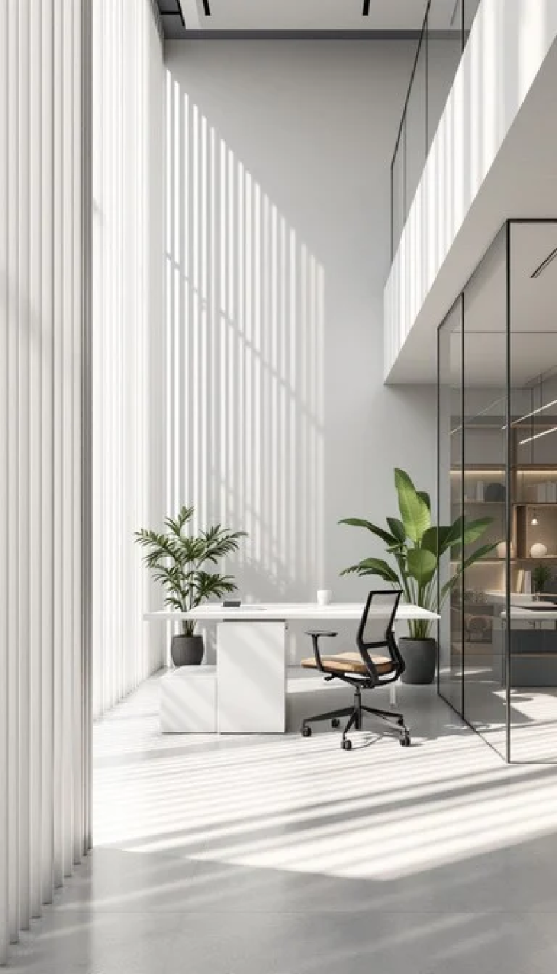 Minimalist Office Sanctuary