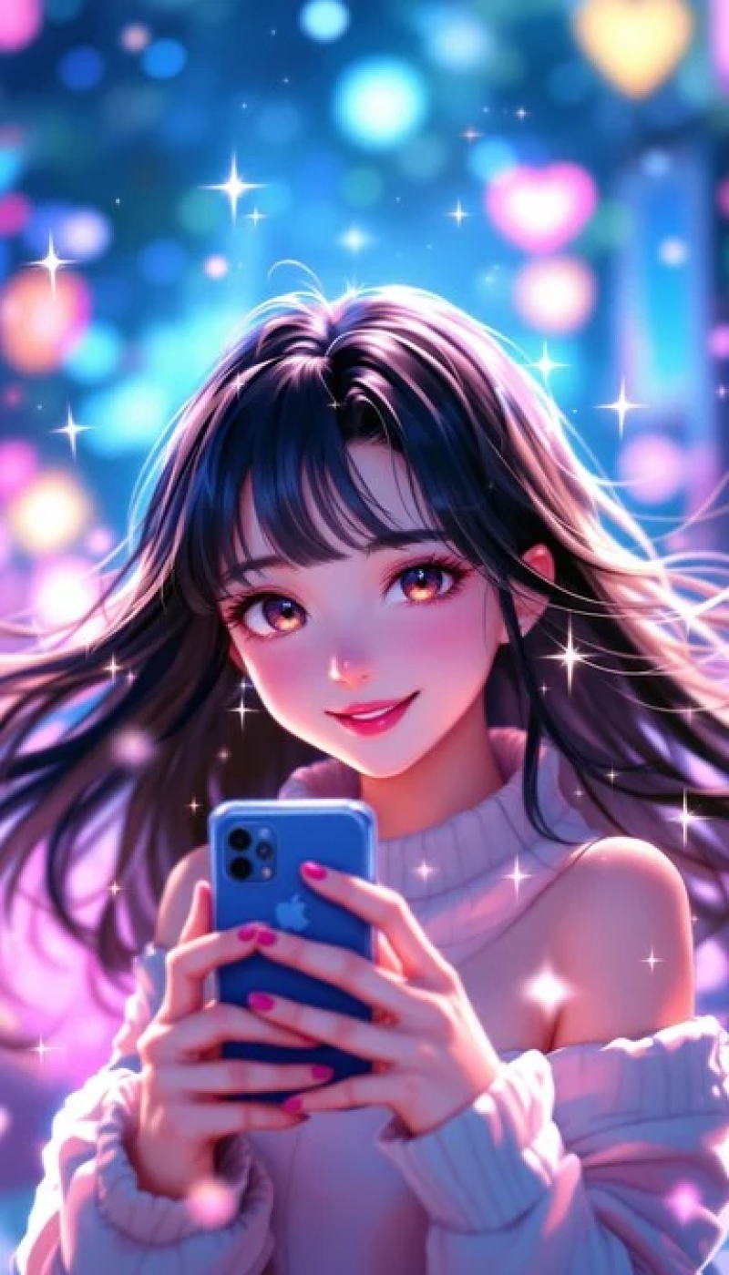 Magical Anime Selfie