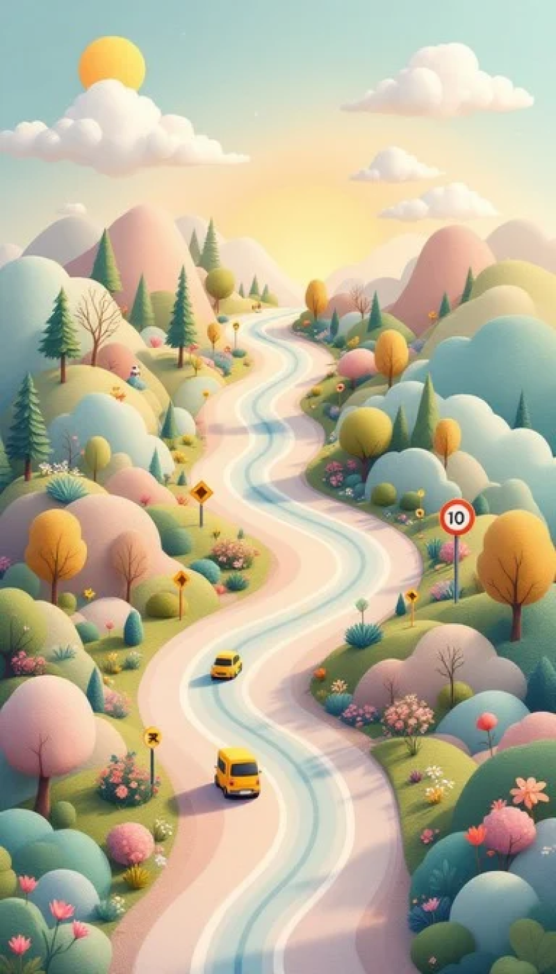 Magical Winding Road