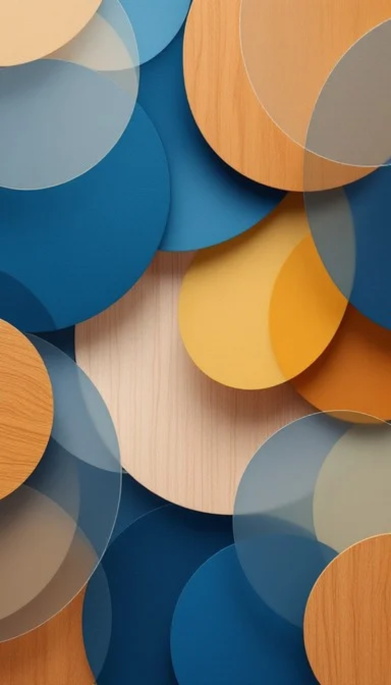 Circular Modern Abstract