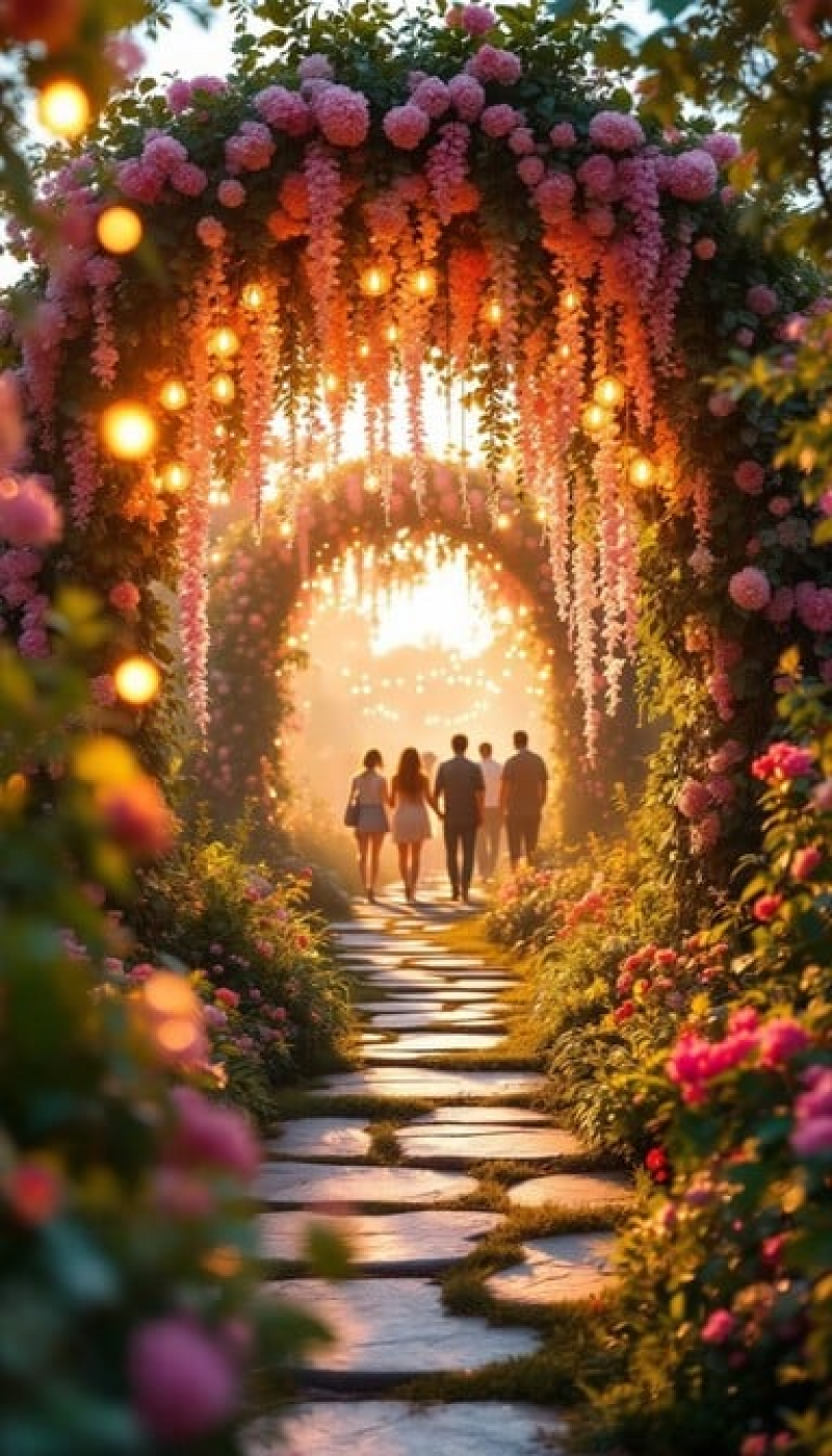 Enchanted Garden Path