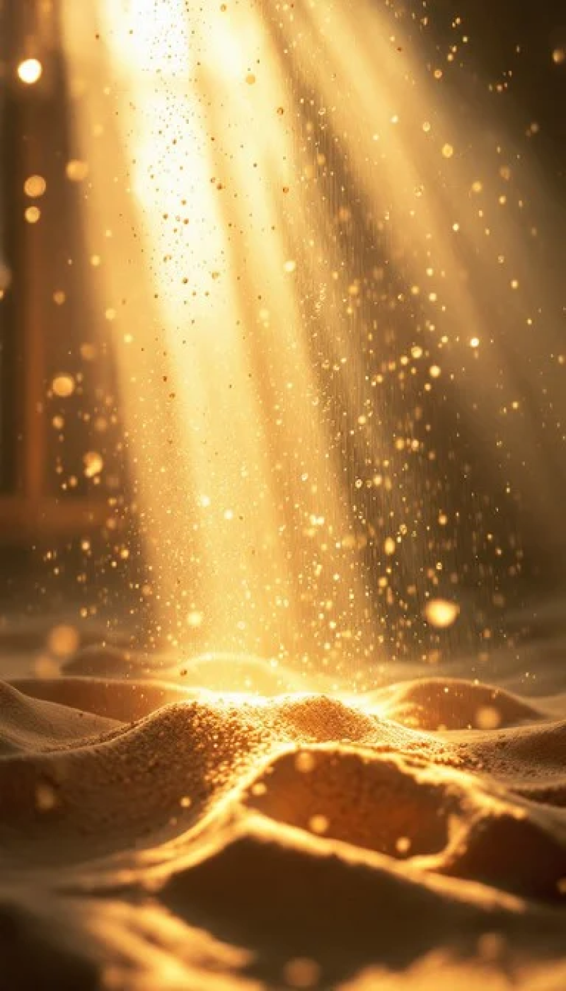 Golden Light Cascade