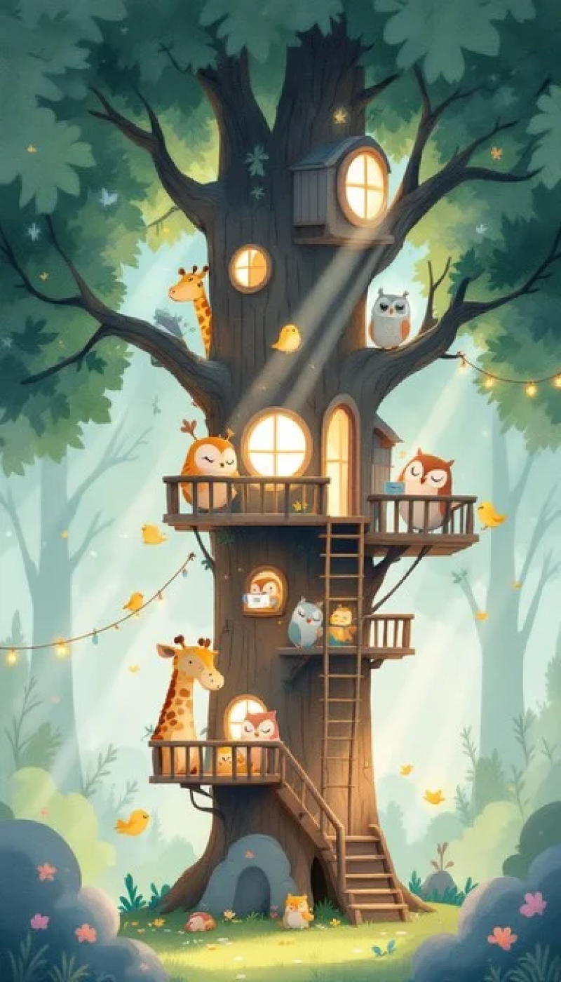 Magical Animal Treehouse