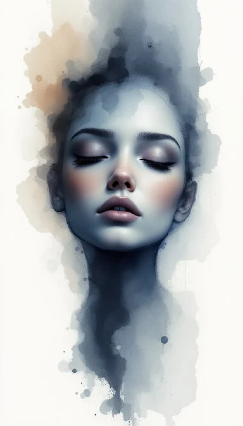 Dissolving Dream Portrait