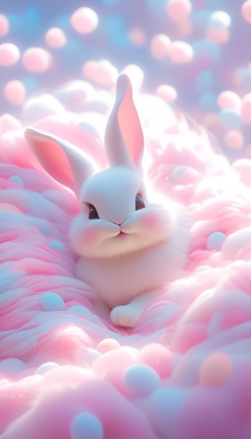 Dreamy Bunny Paradise 🐰💖✨