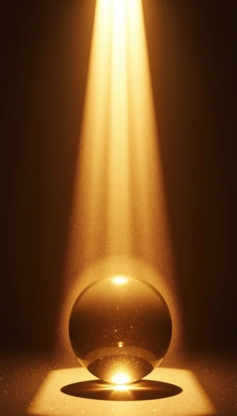 Golden Light Orb