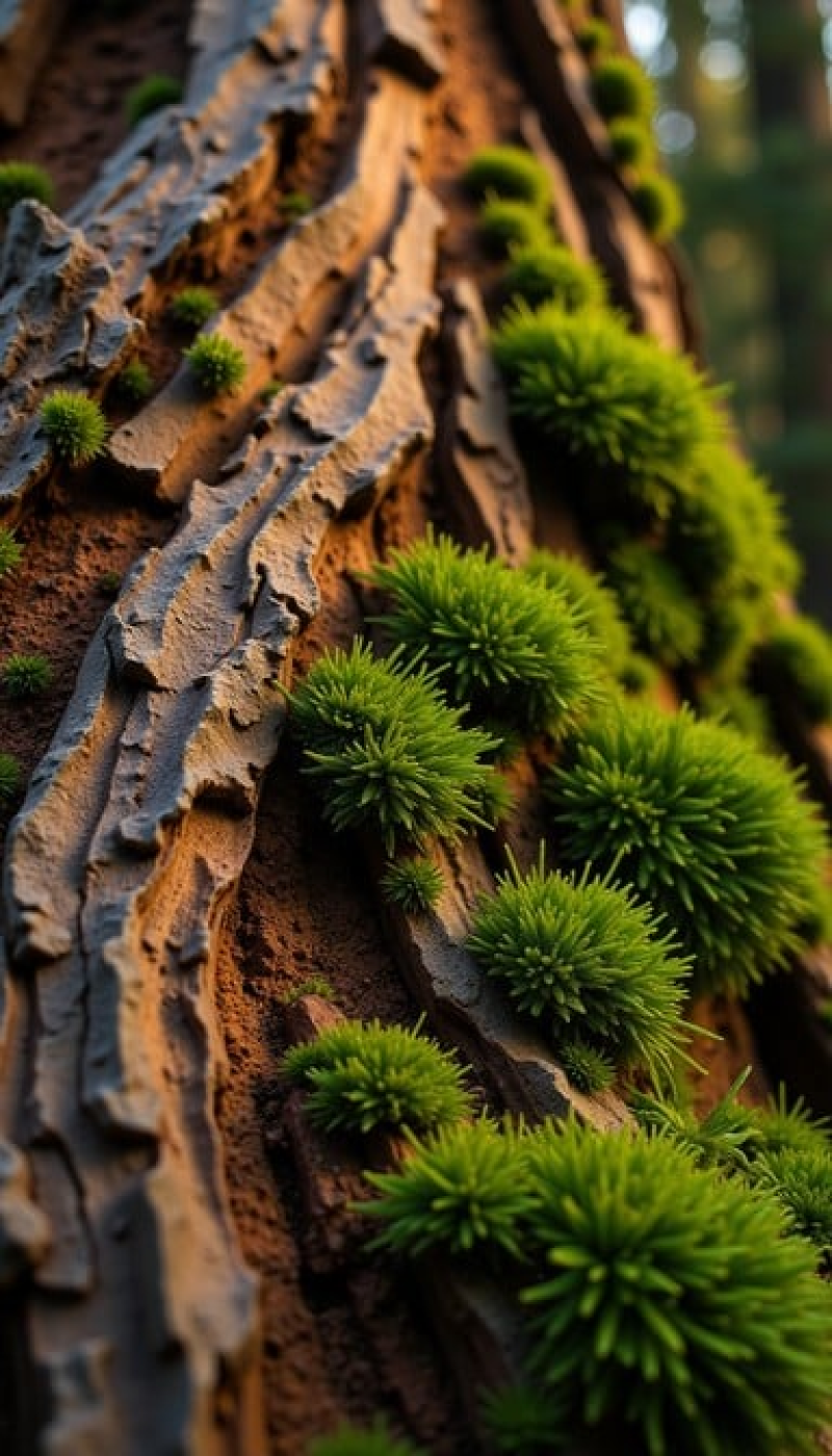 Bark and Moss
