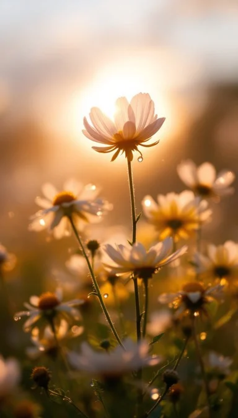 Glowing Wildflower Dance