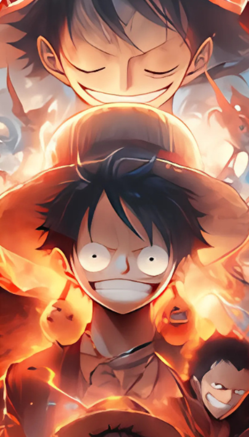 Fiery Determination - Luffy's Spirit