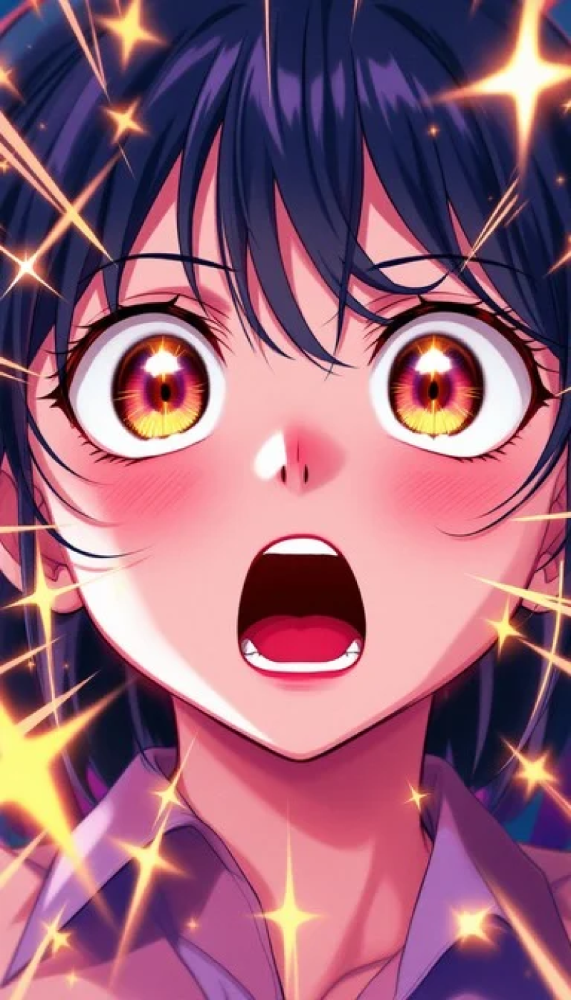 Shocked Anime Girl