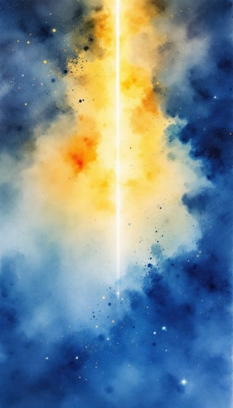 Celestial Light Beam