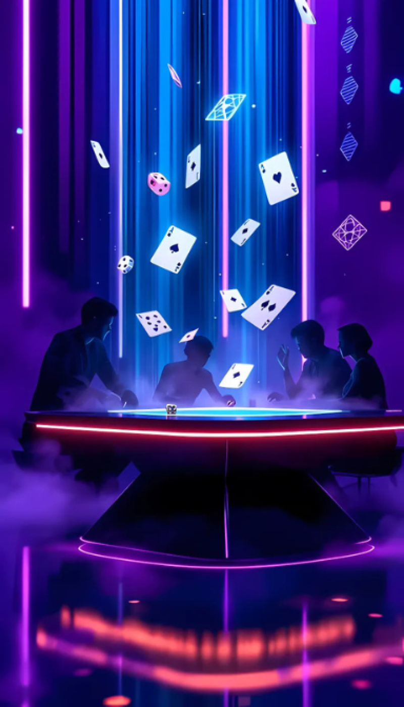 Neon Card Game