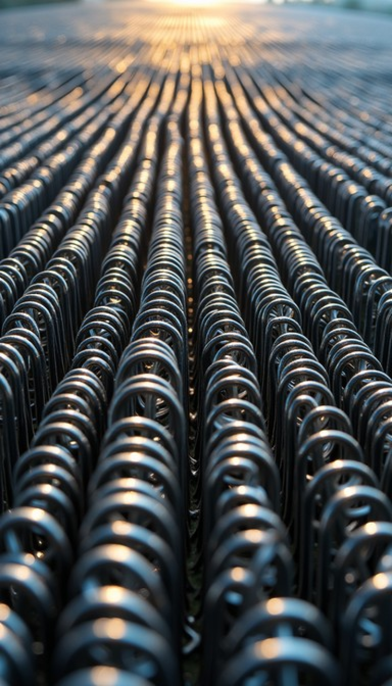 Metallic Staple Gradient