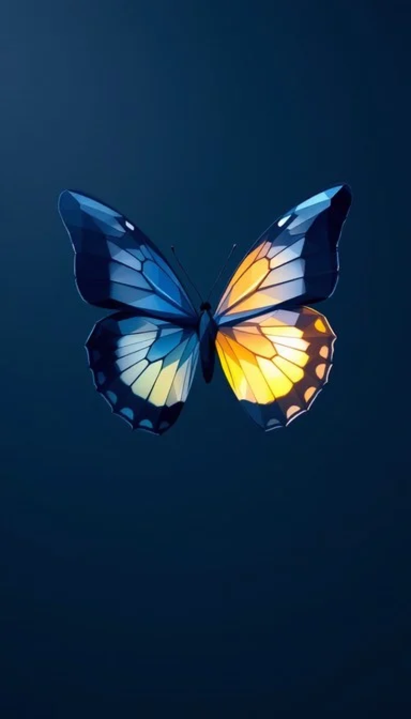 Geometric Butterfly Ascends