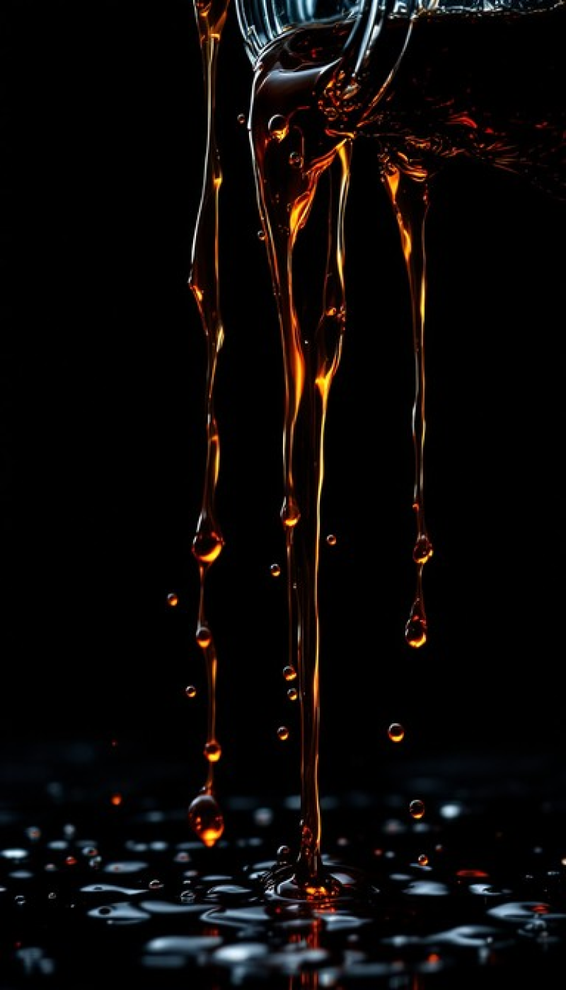 Luminous Amber Flow
