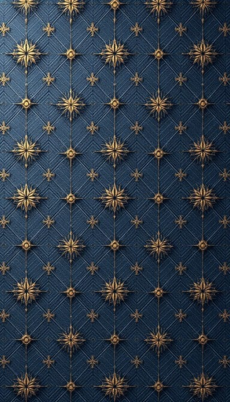 Celestial Star Pattern