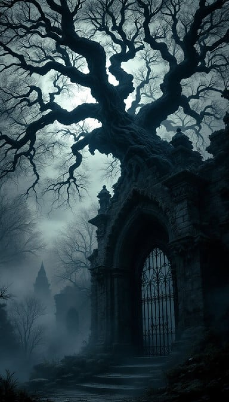 Moonlit Gothic Gateway